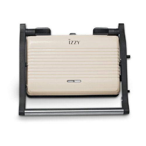 ΣΑΝΤΟΥΙΤΣΙΕΡΑ IZZY PANINI VINTAGE CREME (224336) 1000W ΓΙΑ 2 ΤΟΣΤ